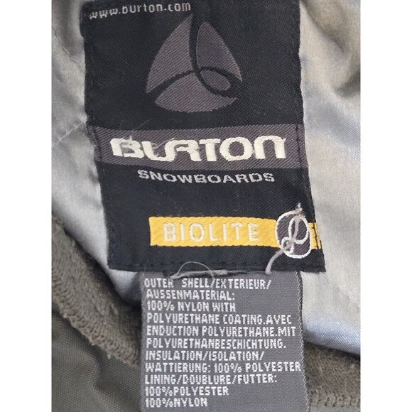 VTG Burton Jacket Mens XL Biolite Snowboard Winter Ski Snow Coat - Picture 7 of 12